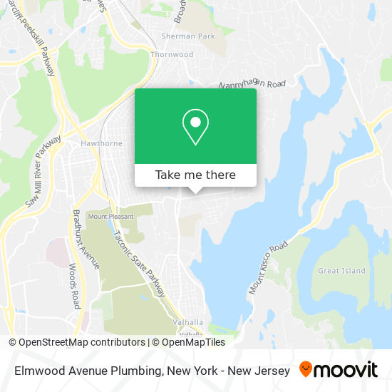 Elmwood Avenue Plumbing map