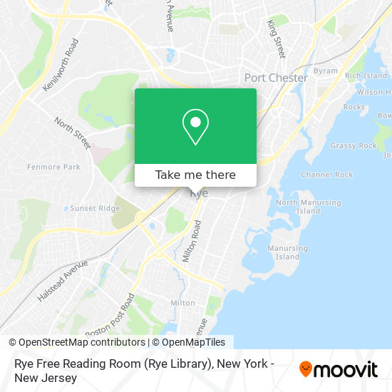 Mapa de Rye Free Reading Room (Rye Library)