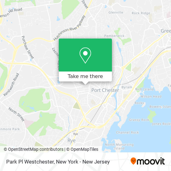 Park Pl Westchester map