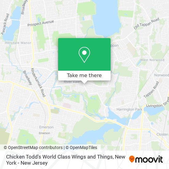 Mapa de Chicken Todd's World Class Wings and Things