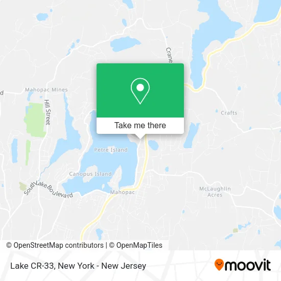 Lake CR-33 map