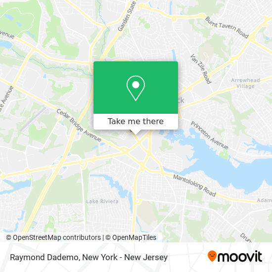 Raymond Dademo map