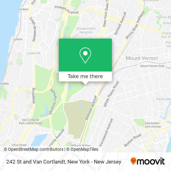 Mapa de 242 St and Van Cortlandt