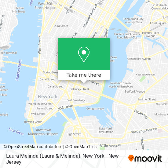 Laura Melinda map