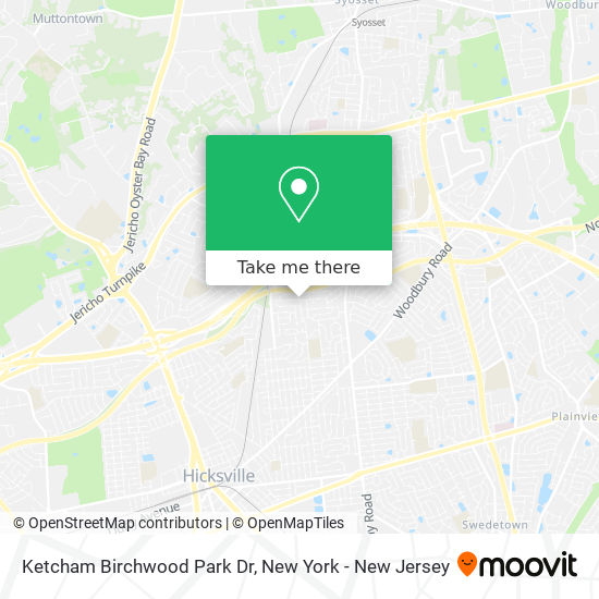Ketcham Birchwood Park Dr map