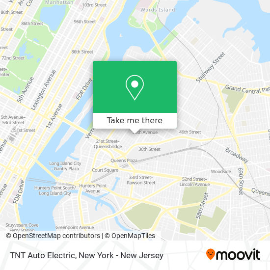 TNT Auto Electric map