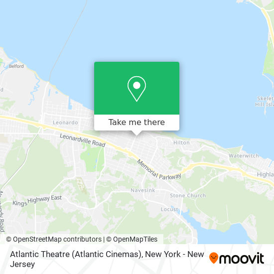 Atlantic Theatre (Atlantic Cinemas) map