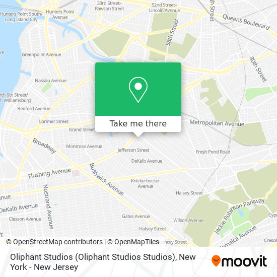 Oliphant Studios map