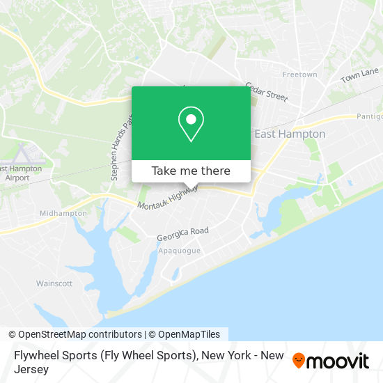 Flywheel Sports (Fly Wheel Sports) map