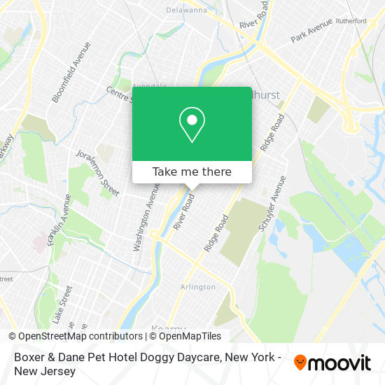 Mapa de Boxer & Dane Pet Hotel Doggy Daycare