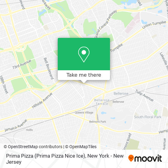 Prima Pizza (Prima Pizza Nice Ice) map