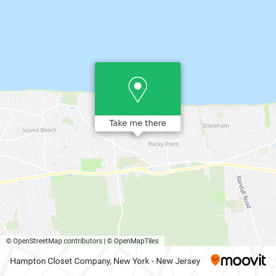 Hampton Closet Company map