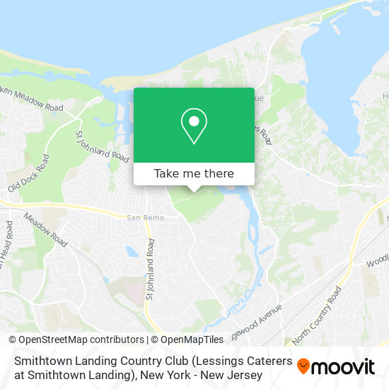 Smithtown Landing Country Club (Lessings Caterers at Smithtown Landing) map