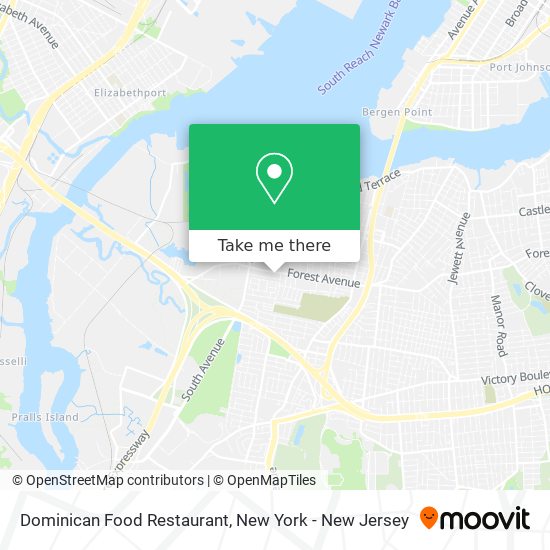 Dominican Food Restaurant map