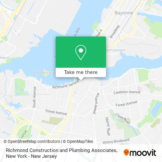 Richmond Construction and Plumbing Associates map