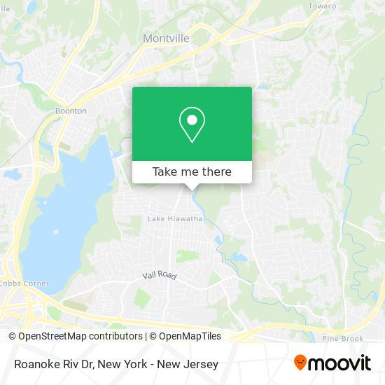Mapa de Roanoke Riv Dr