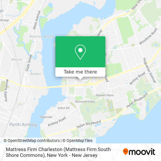 Mattress Firm Charleston (Mattress Firm South Shore Commons) map