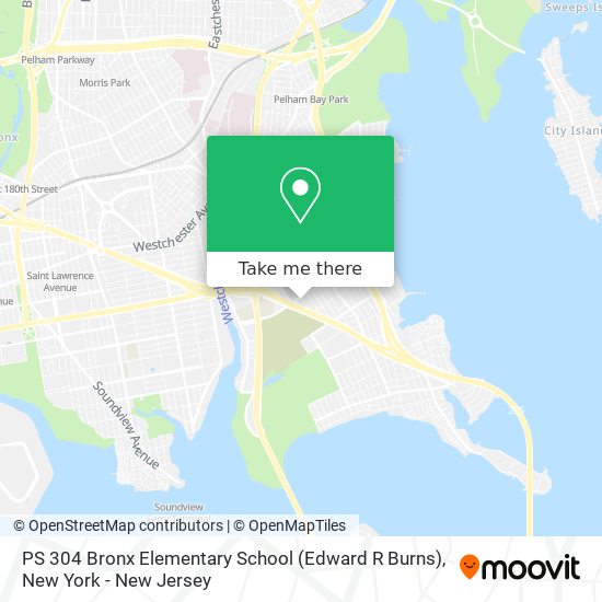 PS 304 Bronx Elementary School (Edward R Burns) map