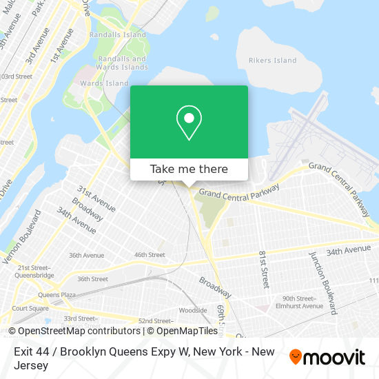 Mapa de Exit 44 / Brooklyn Queens Expy W