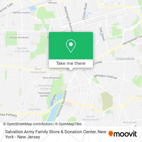 Mapa de Salvation Army Family Store & Donation Center