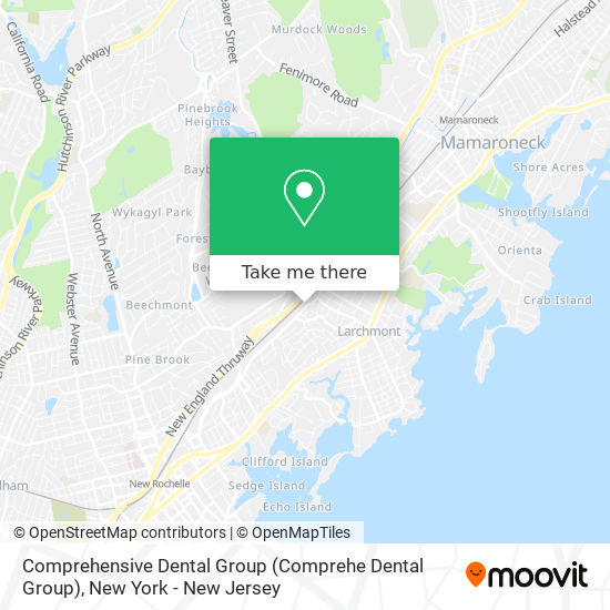 Mapa de Comprehensive Dental Group (Comprehe Dental Group)