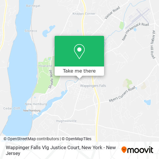 Wappinger Falls Vlg Justice Court map