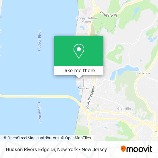 Hudson Rivers Edge Dr map