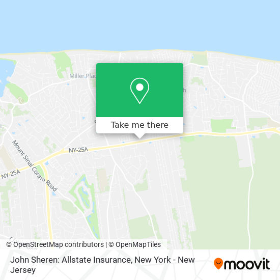 John Sheren: Allstate Insurance map