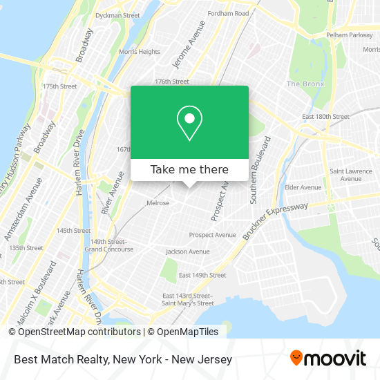 Best Match Realty map