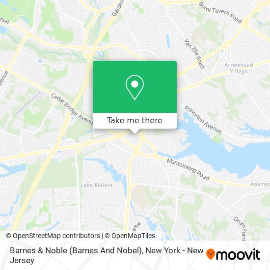 Barnes & Noble (Barnes And Nobel) map