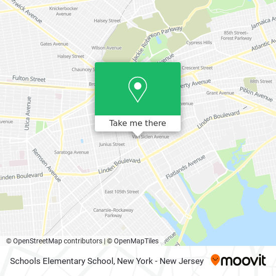 Mapa de Schools Elementary School