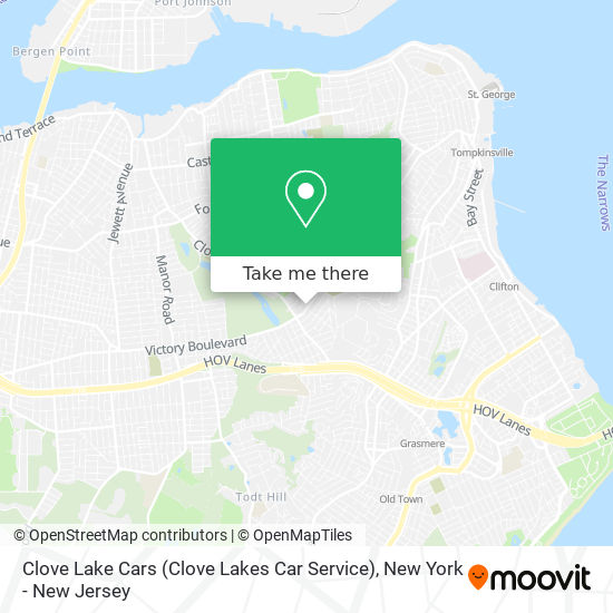 Clove Lake Cars (Clove Lakes Car Service) map