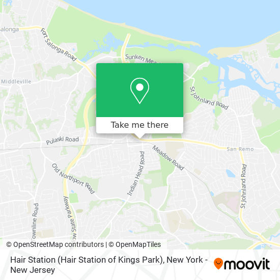 Hair Station (Hair Station of Kings Park) map