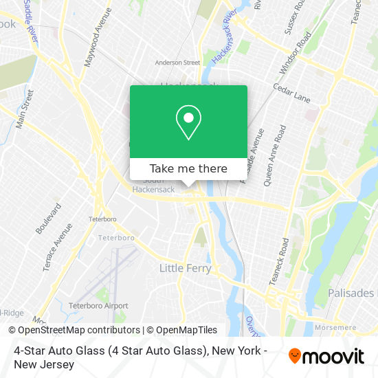 4-Star Auto Glass map