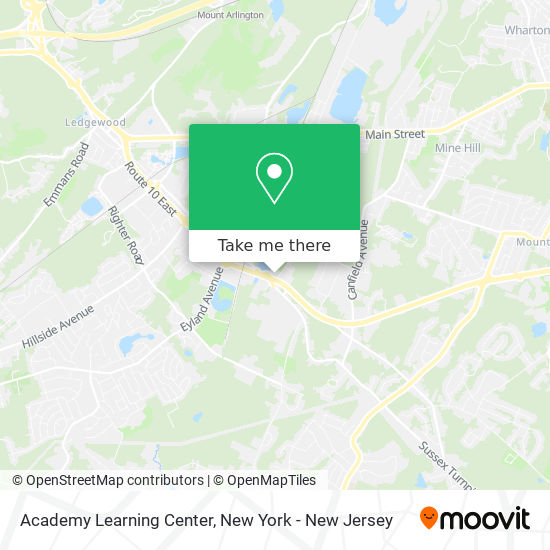 Academy Learning Center map