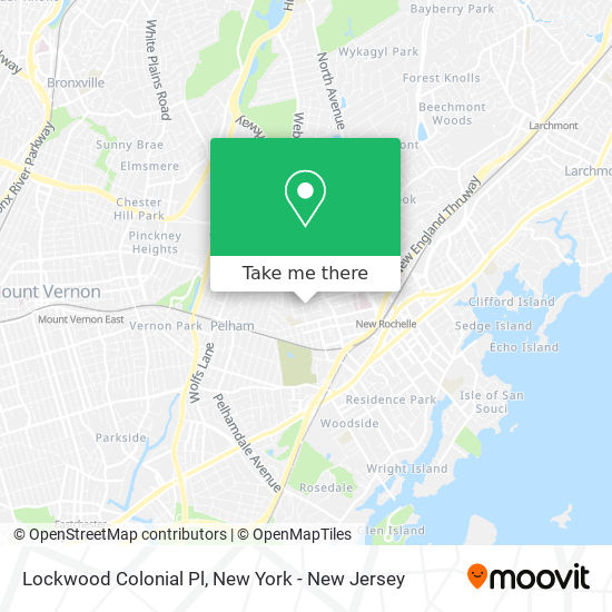 Lockwood Colonial Pl map