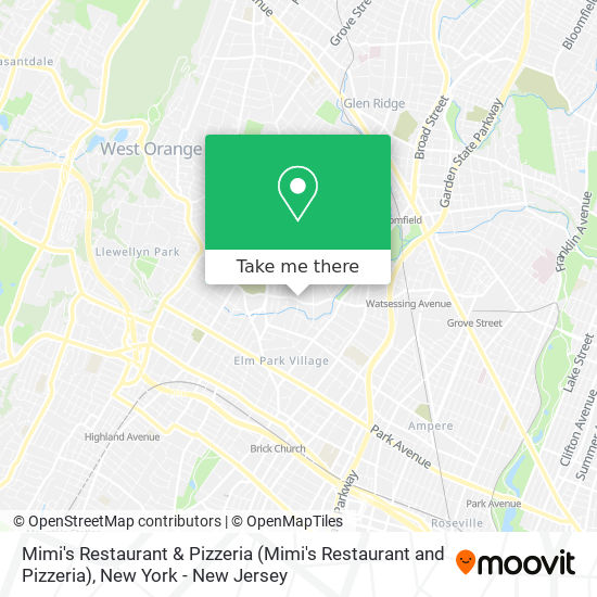 Mapa de Mimi's Restaurant & Pizzeria