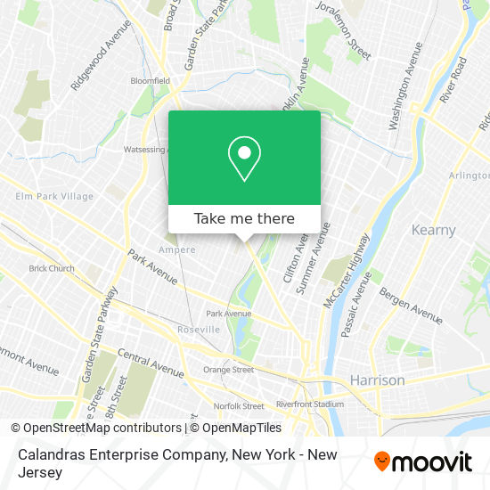 Mapa de Calandras Enterprise Company