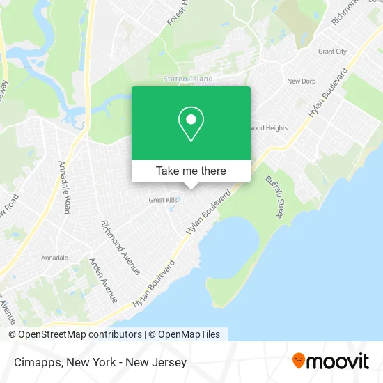 Cimapps map