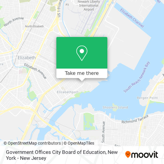 Mapa de Government Offices City Board of Education