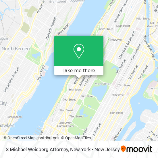 Mapa de S Michael Weisberg Attorney