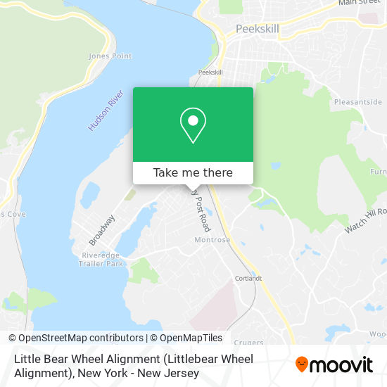 Little Bear Wheel Alignment (Littlebear Wheel Alignment) map