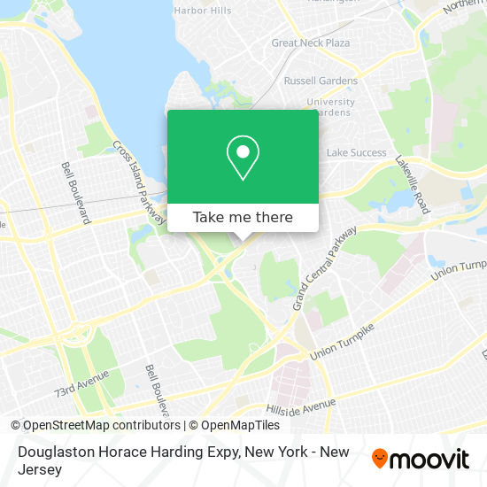Mapa de Douglaston Horace Harding Expy