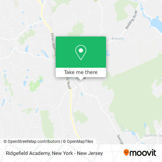 Mapa de Ridgefield Academy