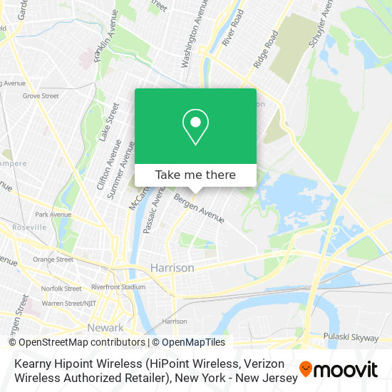 Kearny Hipoint Wireless (HiPoint Wireless, Verizon Wireless Authorized Retailer) map