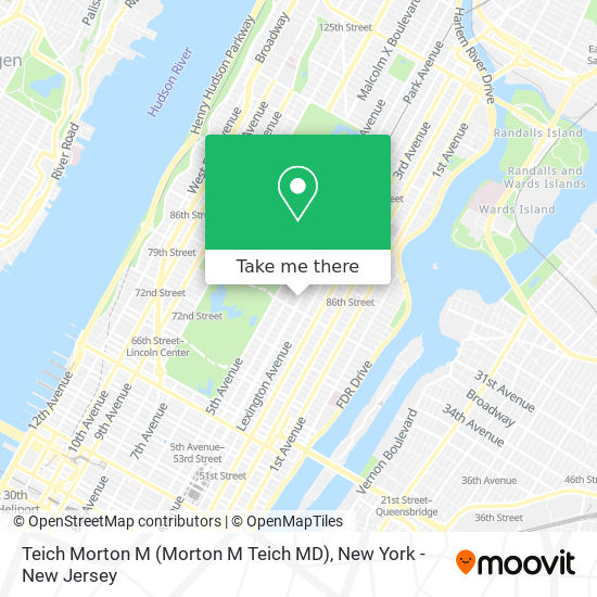 Teich Morton M map