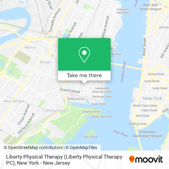 Liberty Physical Therapy map