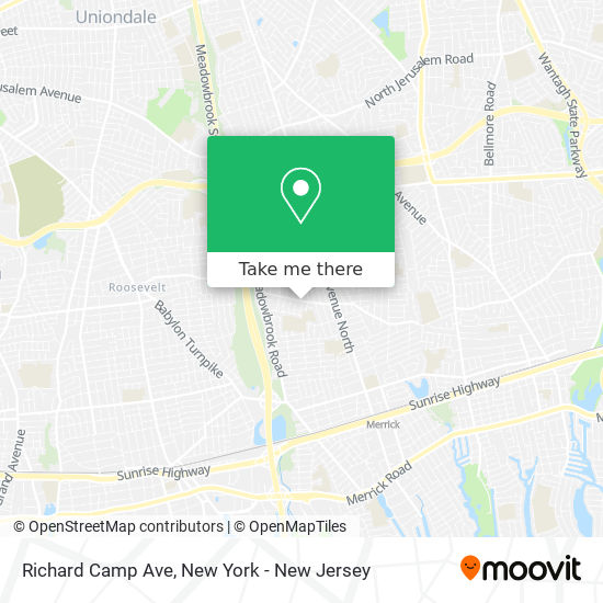 Mapa de Richard Camp Ave