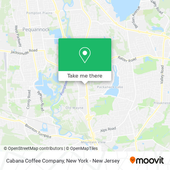 Mapa de Cabana Coffee Company