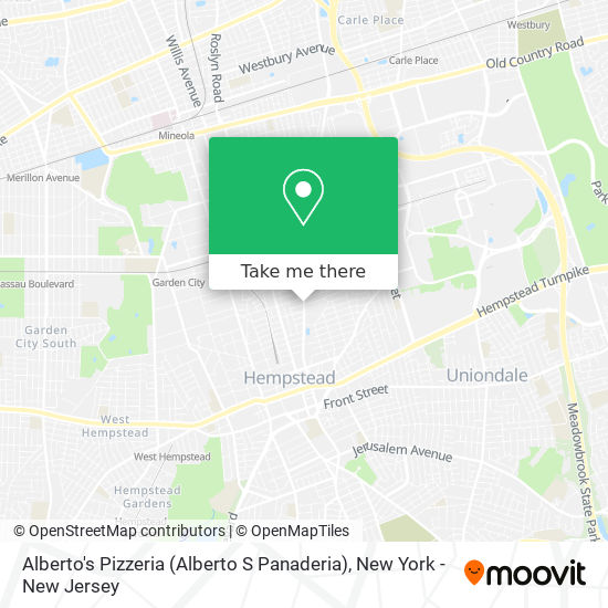 Alberto's Pizzeria (Alberto S Panaderia) map